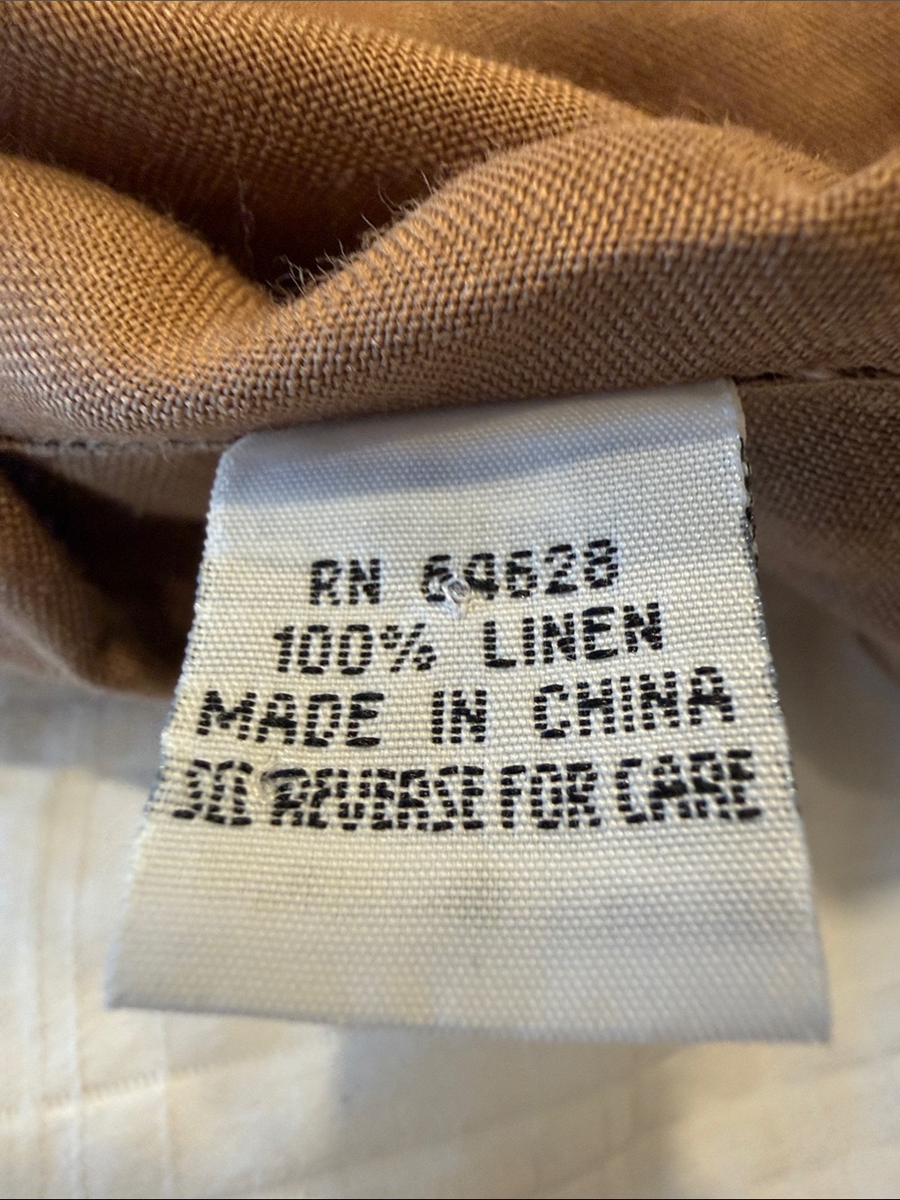 Linen Button Tunic - Picture 3 of 3